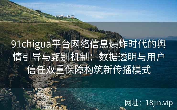 91chigua平台网络信息爆炸时代的舆情引导与甄别机制：数据透明与用户信任双重保障构筑新传播模式