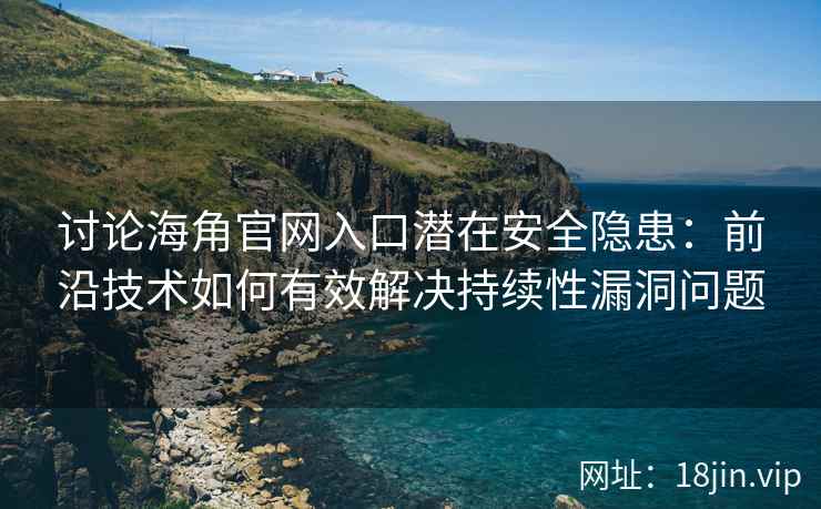 讨论海角官网入口潜在安全隐患：前沿技术如何有效解决持续性漏洞问题